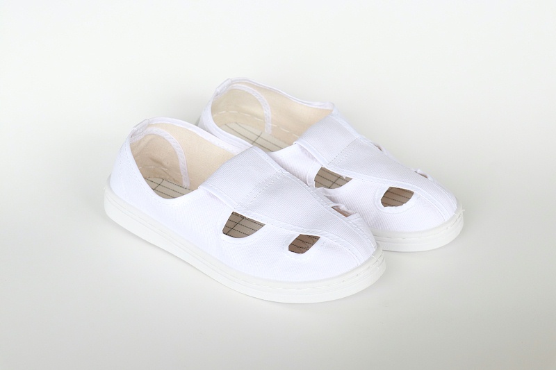 百華鞋業-防靜電四孔鞋